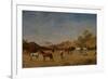 An Arabian Camp, 1873-Eugene Fromentin-Framed Giclee Print