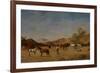 An Arabian Camp, 1873-Eugene Fromentin-Framed Giclee Print