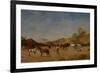 An Arabian Camp, 1873-Eugene Fromentin-Framed Giclee Print