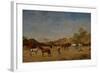 An Arabian Camp, 1873-Eugene Fromentin-Framed Giclee Print