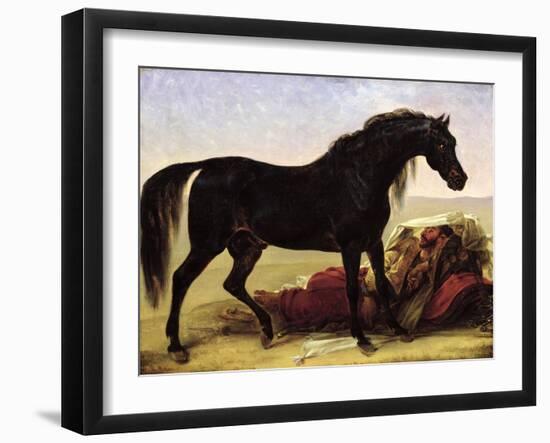 An Arabian Horse-Baron Antoine Jean Gros-Framed Giclee Print