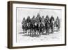 An Araucanian (Mapuch) Chief and His Staff, Chile and Argentina, 1895-null-Framed Giclee Print