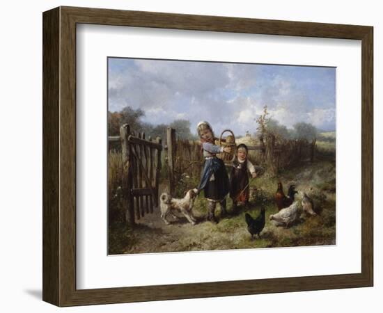 An Arbitrary Dog-Jan Mari Henri Ten Kate-Framed Giclee Print