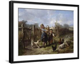 An Arbitrary Dog-Jan Mari Henri Ten Kate-Framed Giclee Print