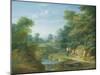 An Arcadian Landscape-Jacob Andries Beschey-Mounted Giclee Print