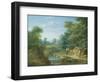 An Arcadian Landscape-Jacob Andries Beschey-Framed Giclee Print