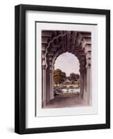 An Architectural Design with Garden, 1821-1822-Humphry Repton-Framed Giclee Print