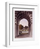 An Architectural Design with Garden, 1821-1822-Humphry Repton-Framed Giclee Print