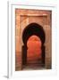 An Archway Inside the Alhambra, UNESCO World Heritage Site, Granada, Andalusia, Spain, Europe-David Pickford-Framed Photographic Print