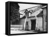 An Archway Made of Whale Bones Outside a Pub Entrance at Great Wrathing, Suffolk, England-null-Framed Stretched Canvas