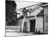 An Archway Made of Whale Bones Outside a Pub Entrance at Great Wrathing, Suffolk, England-null-Mounted Photographic Print