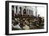 An Argument Before the US Supreme Court, Chief Justice White Presiding, 1910-null-Framed Giclee Print