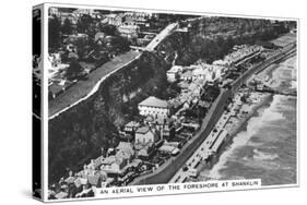 An Arial View of the Foreshore at Shanklin, 1936-null-Stretched Canvas