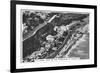 An Arial View of the Foreshore at Shanklin, 1936-null-Framed Giclee Print