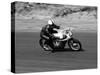 An Ariel 250 Racing at Snetterton, Norfolk, 1962-null-Stretched Canvas