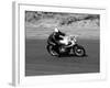 An Ariel 250 Racing at Snetterton, Norfolk, 1962-null-Framed Photographic Print