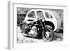 An Ariel Square 4 1000cc, with a Large Sidecar, C1952-null-Framed Photographic Print