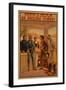 An Arizona Cowboy - Western Play Poster-Lantern Press-Framed Art Print