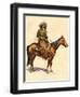 An Arizona Cowboy-Frederic Sackrider Remington-Framed Giclee Print