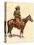 An Arizona Cowboy-Frederic Sackrider Remington-Stretched Canvas