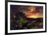 An Arizona Sunset Near the Grand Canyon, 1898-Thomas Moran-Framed Giclee Print