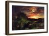 An Arizona Sunset Near the Grand Canyon, 1898-Thomas Moran-Framed Giclee Print