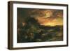 An Arizona Sunset near the Grand Canyon, 1898-Thomas Moran-Framed Art Print