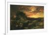 An Arizona Sunset near the Grand Canyon, 1898-Thomas Moran-Framed Premium Giclee Print