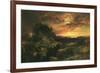 An Arizona Sunset near the Grand Canyon, 1898-Thomas Moran-Framed Premium Giclee Print