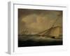 An Armed Cutter off the Coast-Thomas Buttersworth-Framed Giclee Print