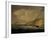 An Armed Cutter off the Coast-Thomas Buttersworth-Framed Giclee Print