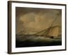 An Armed Cutter off the Coast-Thomas Buttersworth-Framed Giclee Print