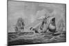 'An Armed Merchant Ship Capture', c1813-William John Huggins-Mounted Giclee Print