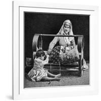 An Armenian Mother and Her Children, 1922-W Llewellyn Williams-Framed Giclee Print