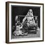 An Armenian Mother and Her Children, 1922-W Llewellyn Williams-Framed Giclee Print