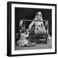 An Armenian Mother and Her Children, 1922-W Llewellyn Williams-Framed Giclee Print