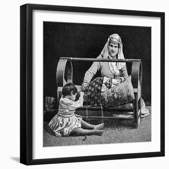 An Armenian Mother and Her Children, 1922-W Llewellyn Williams-Framed Giclee Print