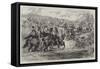 An Army on the March-Sir John Gilbert-Framed Stretched Canvas