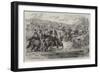 An Army on the March-Sir John Gilbert-Framed Giclee Print