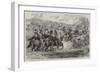 An Army on the March-Sir John Gilbert-Framed Giclee Print