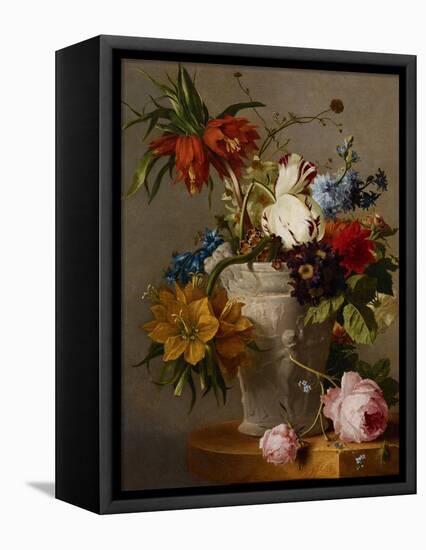 An Arrangement with Flowers, 19th Century-Georgius Jacobus Johannes van Os-Framed Stretched Canvas