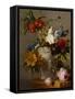 An Arrangement with Flowers, 19th Century-Georgius Jacobus Johannes van Os-Framed Stretched Canvas