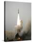 An Arrow Anti-ballistic Missile Interceptor Is Launched from Its Mobile Platform-Stocktrek Images-Stretched Canvas