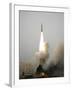 An Arrow Anti-ballistic Missile Interceptor Is Launched from Its Mobile Platform-Stocktrek Images-Framed Photographic Print