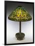 An Arrowroot Leaded Glass and Bronze Table Lamp-Guiseppe Barovier-Framed Giclee Print