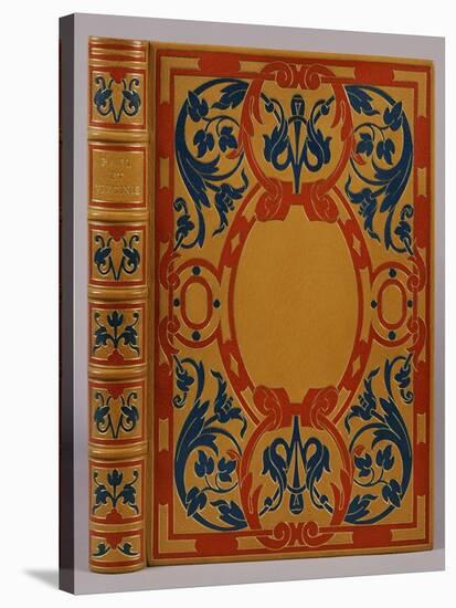 An Art Nouveau Mosaic Binding by Marius Michel for 'Paul Et Virginie'-Henry Thomas Alken-Stretched Canvas