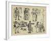 An Artist's Character Sketches in Berlin, II-Charles Stanley Reinhart-Framed Giclee Print