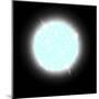 An Artist's Depiction of a Blue Dwarf Star-null-Mounted Art Print