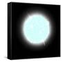 An Artist's Depiction of a Blue Dwarf Star-null-Framed Stretched Canvas