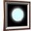 An Artist's Depiction of a Blue Dwarf Star-null-Framed Art Print